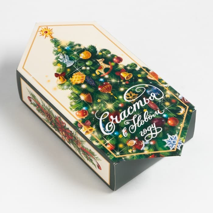 Полотенце махровое «Этель. Ёлка», 30×30 см, хлопок 100%