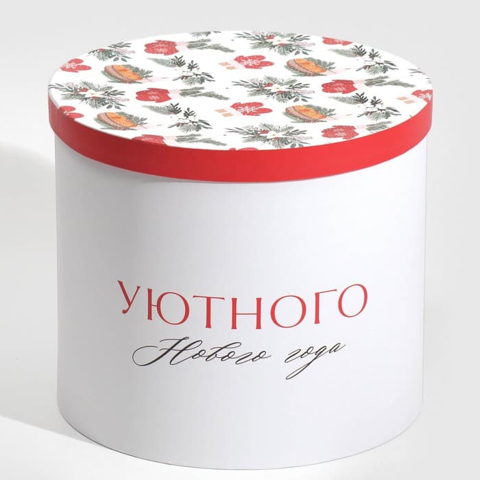 Набор подарочных коробок 5 в 1 «Уютного Нового года», 13×14‒19.5×22 см