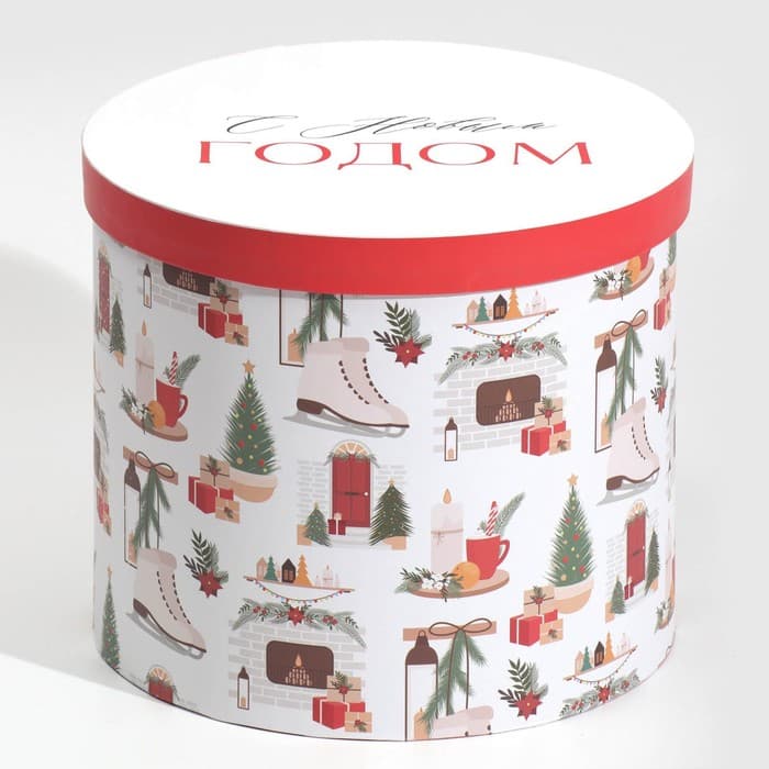 Набор подарочных коробок 5 в 1 «Уютного Нового года», 13×14‒19.5×22 см