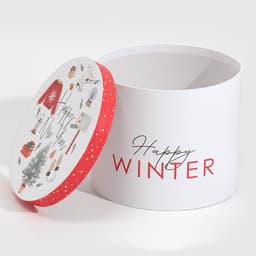 Набор подарочных коробок 5 в 1 «Уютного Нового года», 13×14‒19.5×22 см