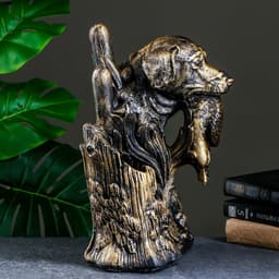 Подставка для бутылки «Охота», 37×22.5×30 см, бронза