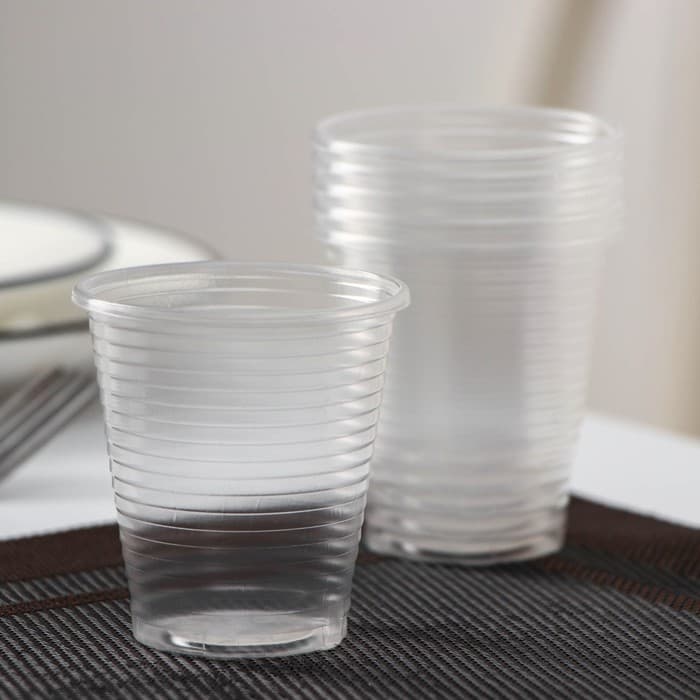 Набор пластиковой одноразовой посуды на 6 персон Не ЗАБЫЛИ! «Биг-Пак №1», белый