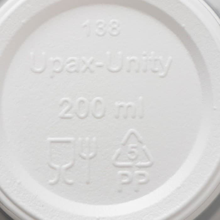 Набор пластиковой одноразовой посуды на 6 персон Не ЗАБЫЛИ! «Чайный №2», белый, чёрный