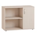 Тумба, 1 дверь, 864×390×650 мм, цвет дуб девон