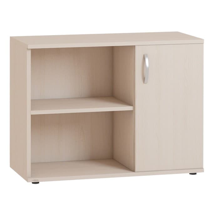 Тумба, 1 дверь, 864×390×650 мм, цвет дуб девон