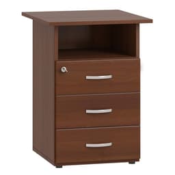 Тумба, 3 ящика, 600×600×750 мм, цвет орех мария луиза