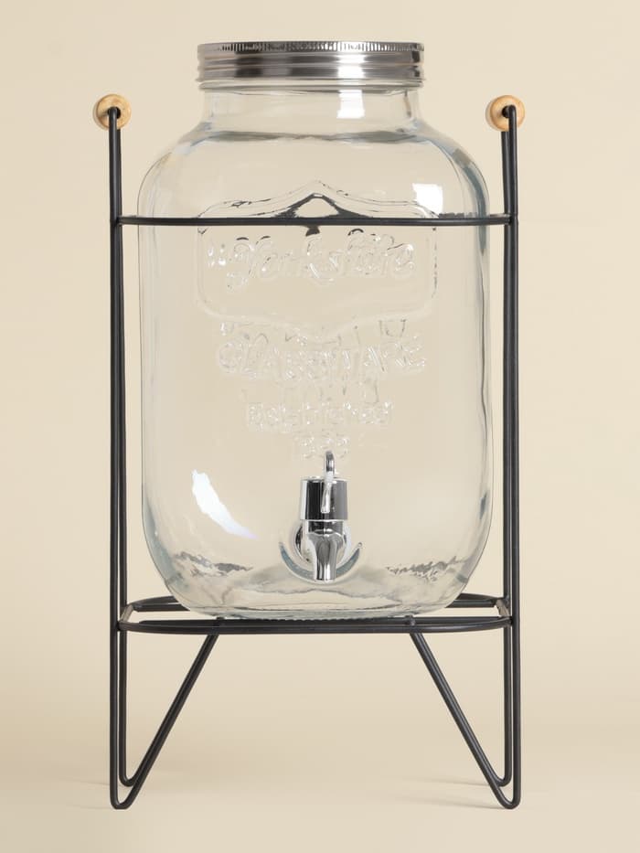 Диспенсер для напитков на подставке «Йоркшир», 5 л, 19×36 см