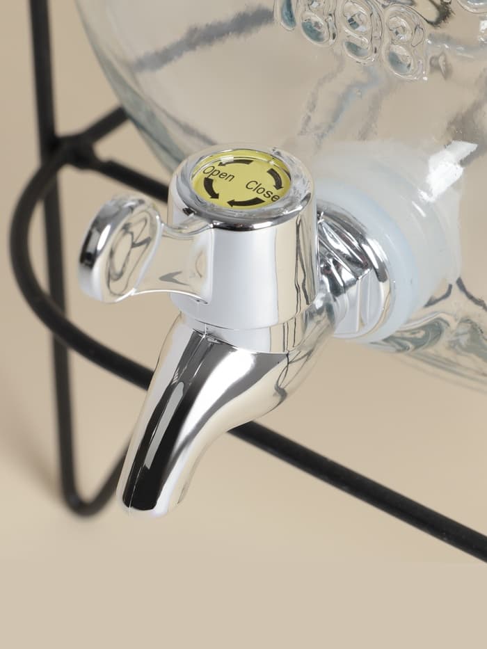 Диспенсер для напитков на подставке «Йоркшир», 5 л, 19×36 см