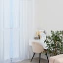 Тюль вуаль на шторной ленте «Этель» Shine, 145×270 см