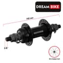 Втулка переднего колеса велосипеда Dream Bike, 36 спиц