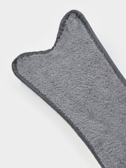 Швабра с отжимом Twist Raccoon, насадка из микрофибры 36×14 см, стальная нержавеющая ручка 125 см