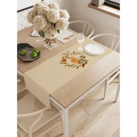 Дорожка на стол JoyArty «Лиса, лисичка, лис...», оксфорд, размер 40×145 см