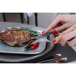 Нож столовый из нержавеющей стали «Беркли», длина 23.8 см, серебристый