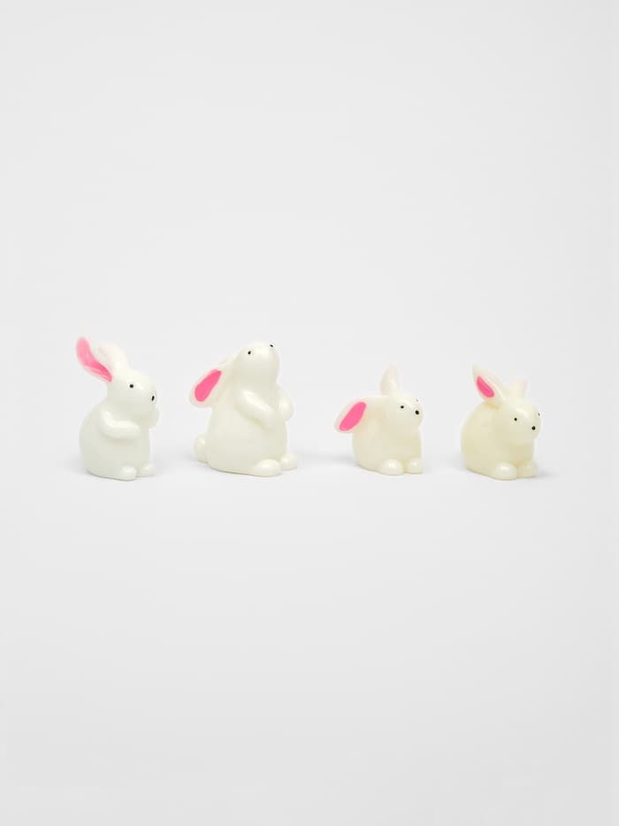 Миниатюра кукольная «Милый зайчик», набор 4 шт.,1.4×2×2.4 см МИКС
