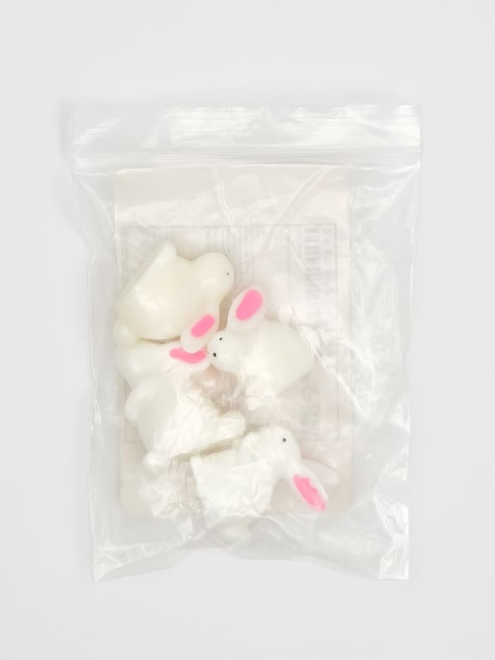 Миниатюра кукольная «Милый зайчик», набор 4 шт.,1.4×2×2.4 см МИКС