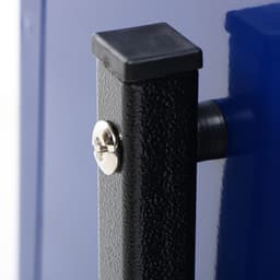 Урна для мусора «Уралочка», уличная, 24 л, 32×53.5×28.5 см, бак 0.6 мм, синяя