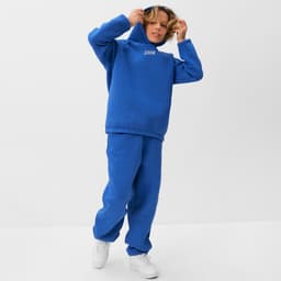 Костюм детский (худи, брюки) MINAKU: Basic Line KIDS, oversize, синий, рост 104 см