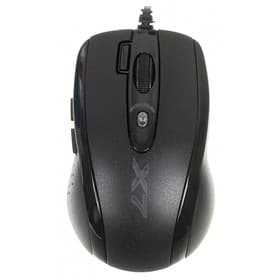 Мышь A4Tech X-710MK, игровая, проводная, оптическая, 2000 dpi, USB, чёрная