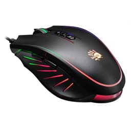 Мышь A4Tech Bloody Q81 Curve, игровая, проводная, оптическая, 6200 dpi, USB, чёрная