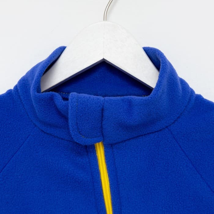 Комбинезон для мальчика флисовый, жёлто-синий, рост 80-86 см