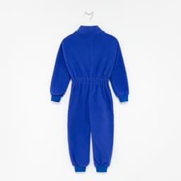 Комбинезон для мальчика флисовый, жёлто-синий, рост 80-86 см