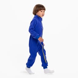 Комбинезон для мальчика флисовый, жёлто-синий, рост 92-98 см