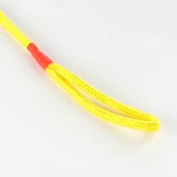 Игрушка для собак, мяч на веревке, 6 см, синяя