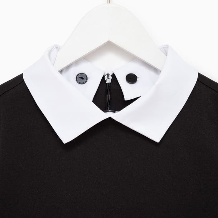 Платье для девочки MINAKU, чёрное, рост 128 см