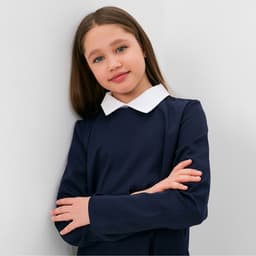 Платье для девочки MINAKU, синее, рост 122 см