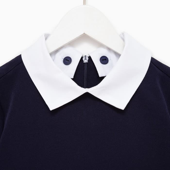 Платье для девочки MINAKU, синее, рост 122 см