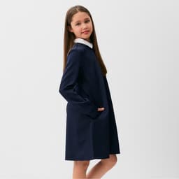 Платье для девочки MINAKU, синее, рост 128 см