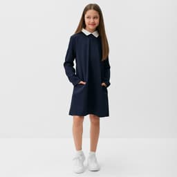 Платье для девочки MINAKU, синее, рост 140 см