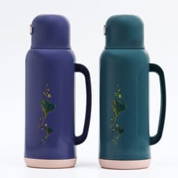 Термос 2 л, со стеклянной колбой, сохраняет тепло 24 ч, цвет МИКС