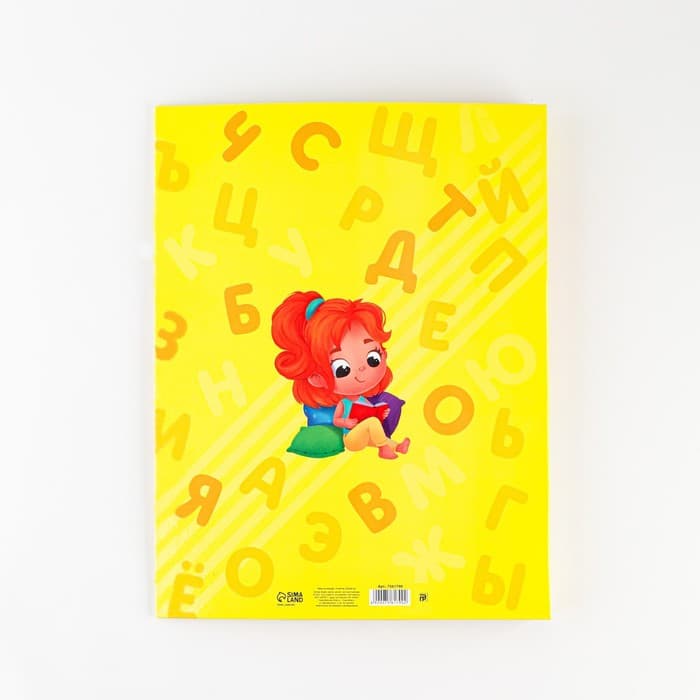 Папка школьная на кольцах «Портфолио дошкольника», 14 листов-разделителей, 24.5×32 см