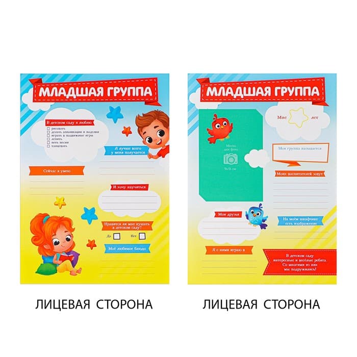 Папка школьная на кольцах «Портфолио дошкольника», 14 листов-разделителей, 24.5×32 см