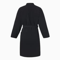 Халат махровый женский «Экономь и Я», размер 50-52, 100% хлопок с AIRO, 320 г/м², чёрный