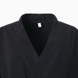 Халат махровый женский «Экономь и Я», размер 50-52, 100% хлопок с AIRO, 320 г/м², чёрный