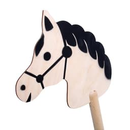 Детская игрушка деревянная Бакс «Лошадка на палке» без ручек