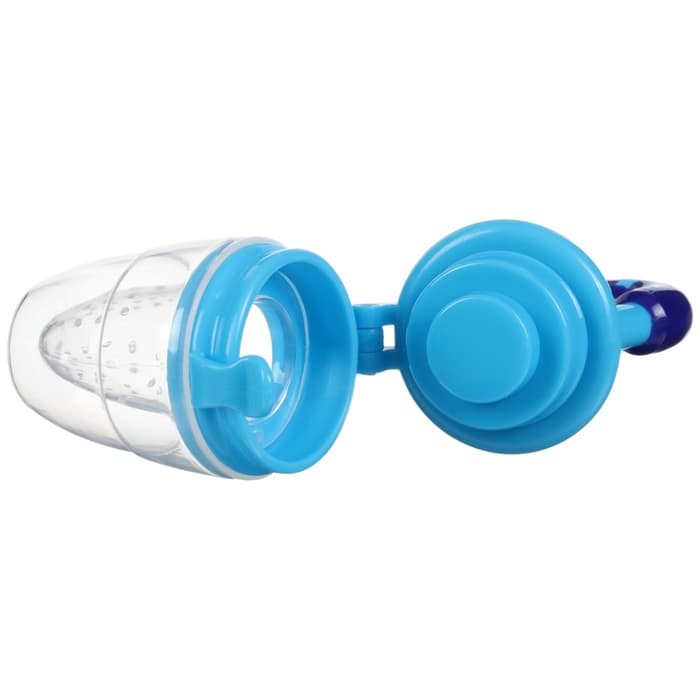 Ниблер для прикорма, от 5 мес., с силиконовой сеточкой, размер М, в контейнере, голубой
