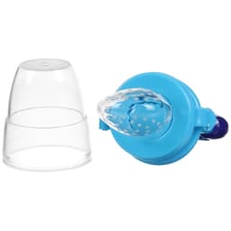 Ниблер для прикорма, от 5 мес., с силиконовой сеточкой, размер М, в контейнере, голубой