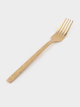 Вилка столовая Magistro «Олин GOLD», длина 19.8 см, нержавеющая сталь, золотистая