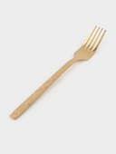 Вилка столовая Magistro «Олин GOLD», длина 19.8 см, нержавеющая сталь, золотистая