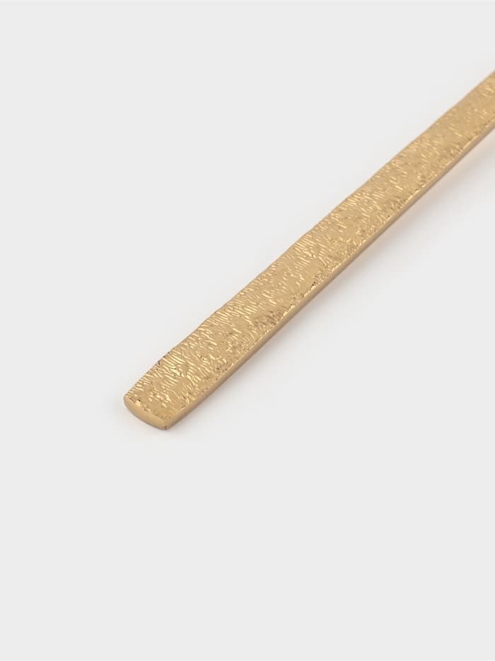 Вилка столовая Magistro «Олин GOLD», длина 19.8 см, нержавеющая сталь, золотистая