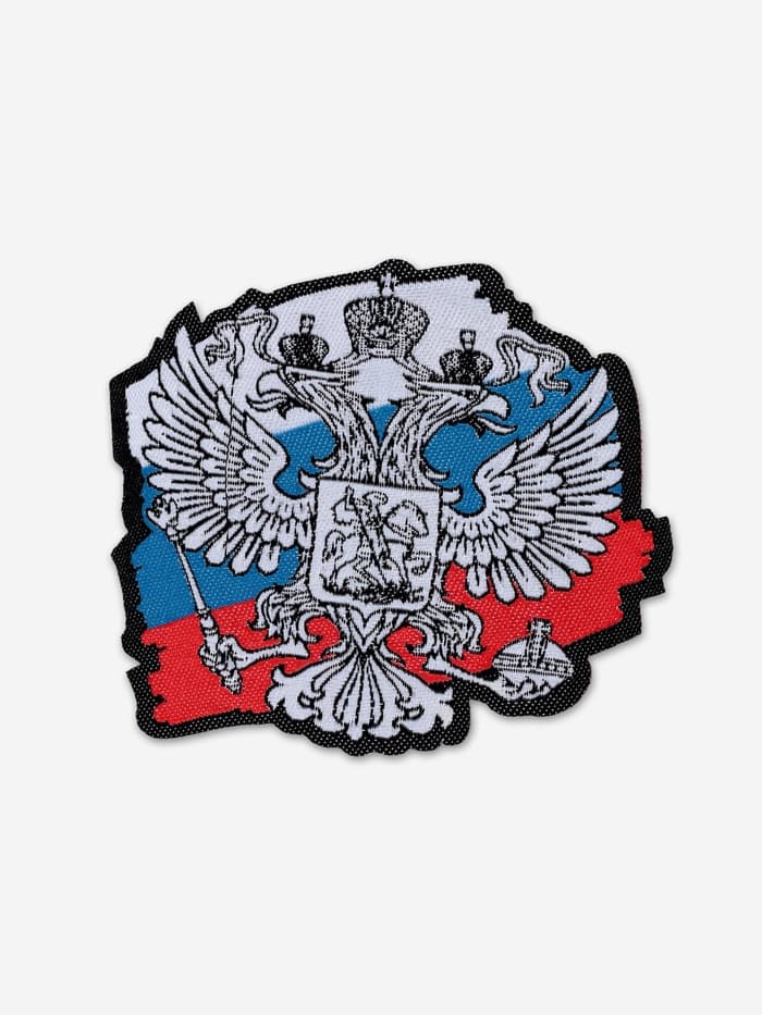 Термоаппликация «Герб», 7×6.6 см, фасовка 10 шт., разноцветная
