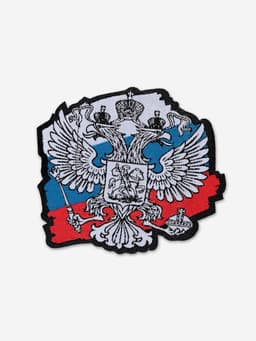 Термоаппликация «Герб», 7×6.6 см, фасовка 10 шт., разноцветная