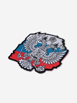 Термоаппликация «Герб», 7×6.6 см, фасовка 10 шт., разноцветная