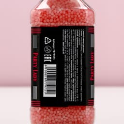 Жемчуг для ванны Party Lady, 190 г, аромат нежного пиона, Чистое счастье