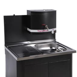 Умывальник «ТермМикс» Тандем, с ЭВН, нержавеющая мойка, 1250 Вт, 17 л, цвет серебро