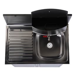 Умывальник «ТермМикс» Тандем, с ЭВН, нержавеющая мойка, 1250 Вт, 17 л, цвет серебро