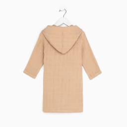 Халат детский муслиновый LoveLife (4 года, рост 104-110 см), цвет пудровый, 100% хлопок, 235 г/м²